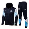 Manchester City Trainingsjack Capuchon 2022-23 Blauwe - Heren